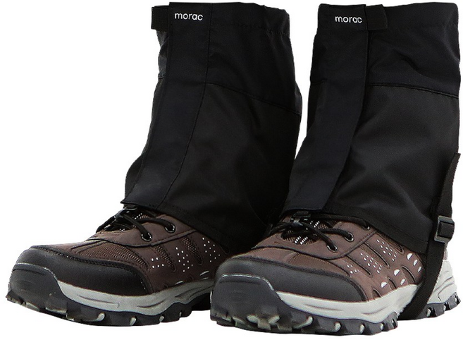 모락 사계절 방수 발토시 스패츠, 블랙