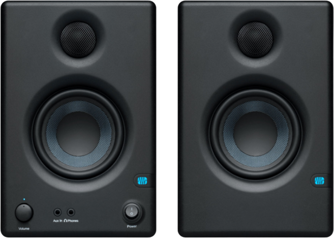 PRESONUS Eris E3.5 Gen2 스튜디오 모니터 스피커 1조 3.5인치 홈레코딩 믹싱용 정품 북쉘프형 오디오 모니터링 스피커 프리소너스