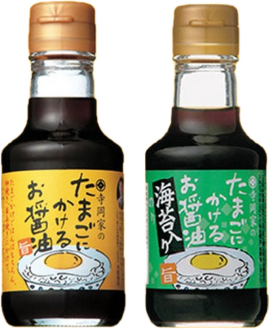 테라오카 계란간장 3개세트 (2오리지널+1김맛) 일본 타마고 간장 계란밥 소스 정품, 3개, 150ml