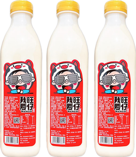 천천중국식품 워아이 왕자이 대용량, 3개, 1L