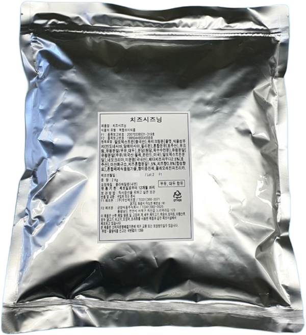 우신에프엠 치즈시즈닝 2KG, 1개