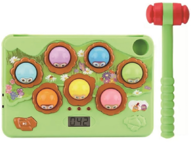 빅세일 두더지 게임기 두더지잡기 레트로 게임 보드게임 어린이 유아 SIZE 29CM, 1개