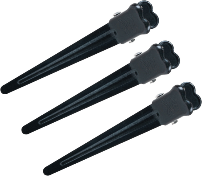 [로웰] 도노 픽스 헤어핀 3ea(핀컬핀 볼륨핀 뿌리볼륨 연예인뿌리볼륨 앞머리고정 앞머리고정핀 미용실핀 집게핀), 3개, 블랙