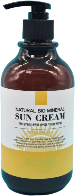 안셈 에바끌레르 선크림 골프 선블럭 SPF 50+PA+++, 500ml, 1개