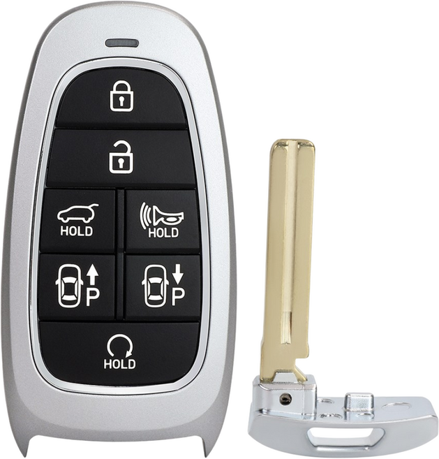 DN8쏘나타 스마트키 보조키 포함 95440-L1500 7버튼, 1개