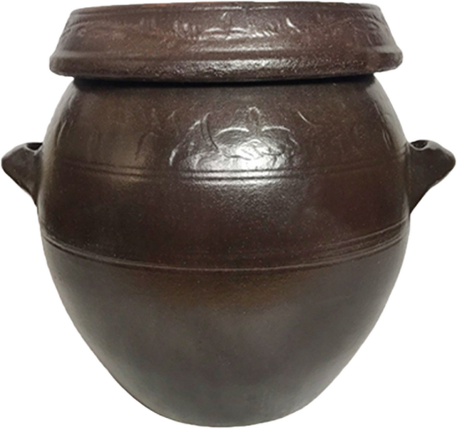 항아리 9호 7L 옹기항아리 전통항아리 옹기 김치독 쌀독 소금 된장 고추장 나라아트, 1개