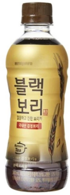 하이트진로 블랙보리 음료 340ml x 18ea+2개 서비스 총20개 발송상품, 18개