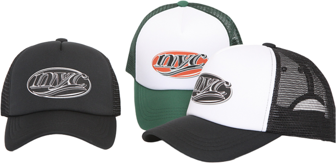 NYC 나염 매쉬 볼캡 망사 캠핑 러닝 등산 골프 모자