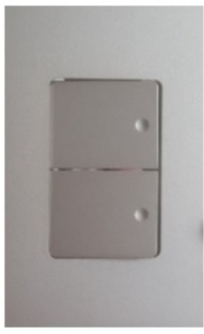 제일전기 하네스 브론즈 스위치 2구, 1개