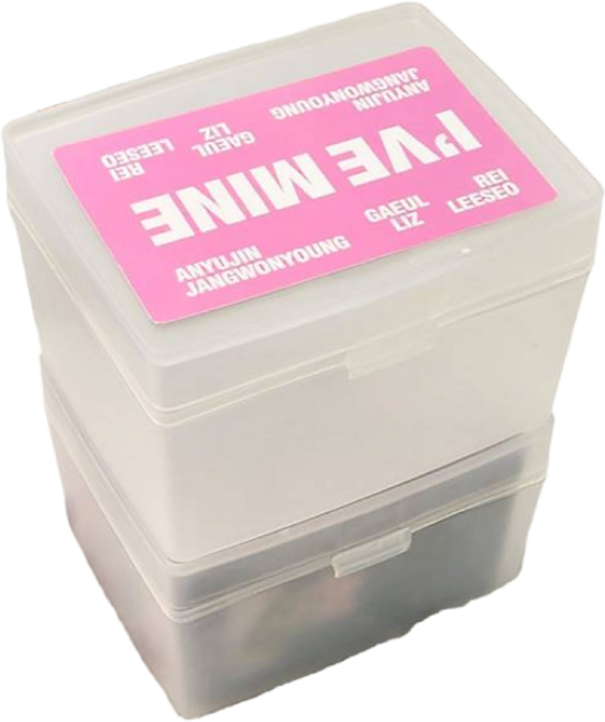 주앤지 포토카트 보관함 탑로더 정리함 케이스, 반투명, 4개