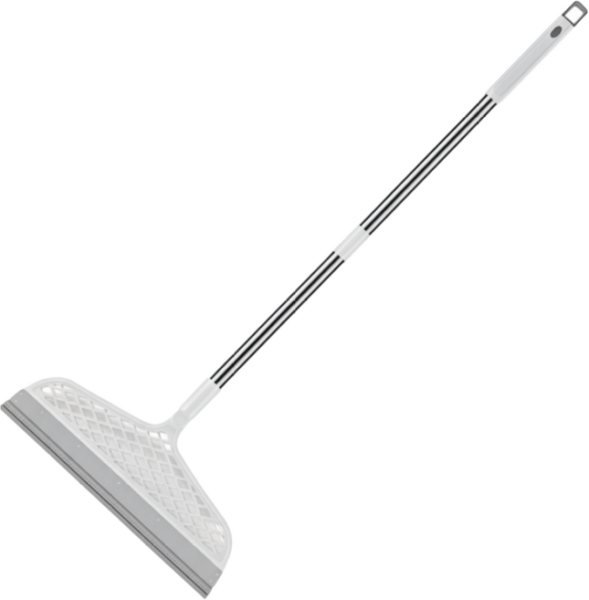 모브닛 밀착설계 관리쉬운 실리콘 빗자루 스퀴지, 화이트, 1개