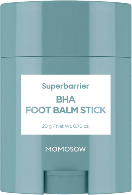 모모쏘우 슈퍼배리어 바하 풋밤 스틱 / 발각질제거 각질연화효소 풋스틱, 20g, 1개