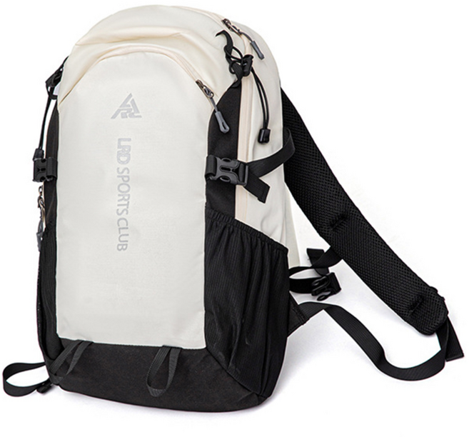 아띠꼴로 등산 배낭 여성 소형 여행 백패킹 캠핑 가방, 아이보리블랙
