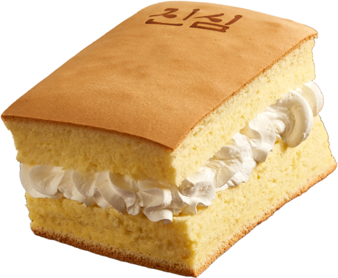 진심 대왕 오리지널 카스테라 케이크 450g 단품 생크림카스테라, 1개