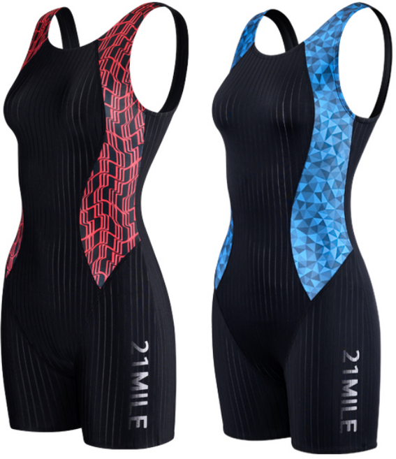 21마일 여성용 2부 실내 수영복