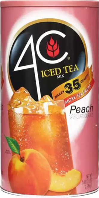 4C 복숭아 아이스티, 2.49kg, 1개입, 1개