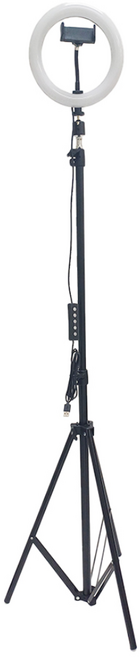 안트 LED 링라이트 조명 + 삼각대 세트, 1세트, 12인치 2.1M삼각대세트