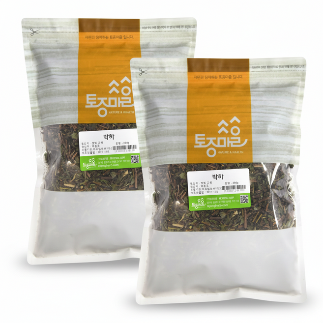 [토종마을] 국산 박하 300g 박하차, 2개