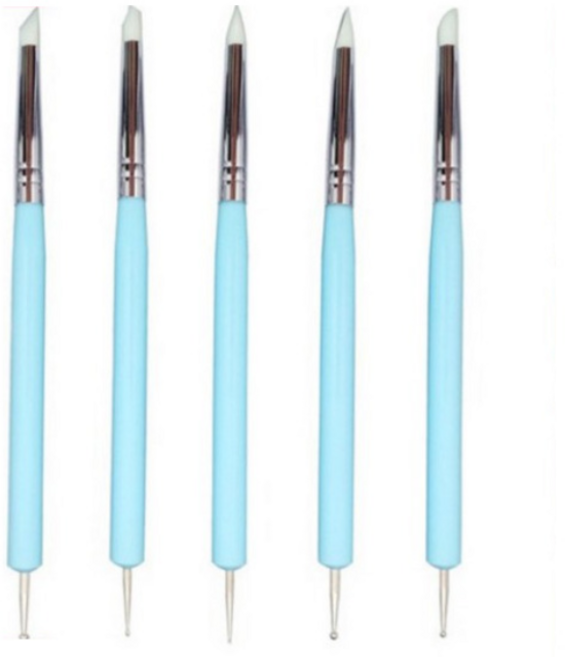 유유성안 지점토 찰흙 폴리머 클레이 공예 도구 툴 5종, 상세페이지 참조, 10g, 1개