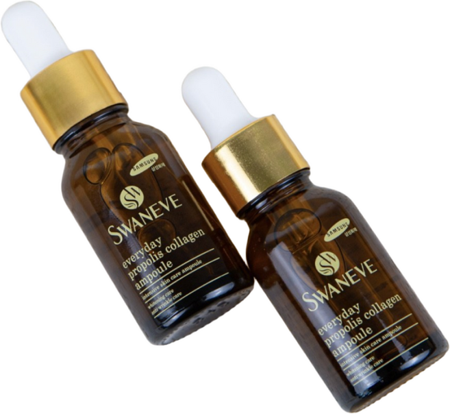 스와니브 프로폴리스 미백 광채 몰약 앰플, 3개, 15ml