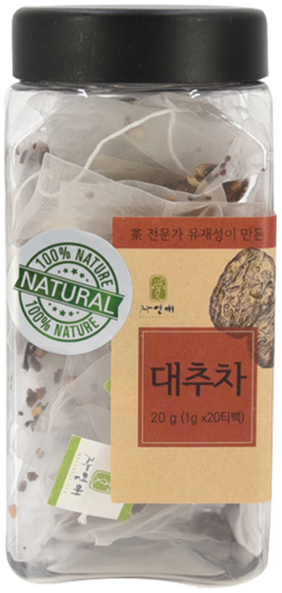 자연애 대추차, 1g, 20개입, 1개