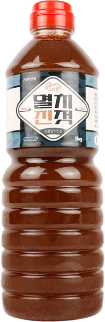 더옹달샘 물한방울 타지않은 프리미엄 원액 자연숙성 기장 멸치진젓 1kg 김장 어간장, 1개