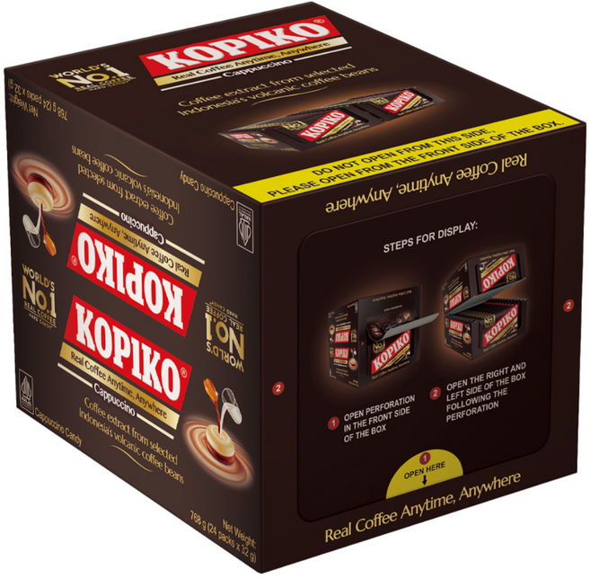 코피코 카푸치노 블리스터 사탕, 32g, 48개