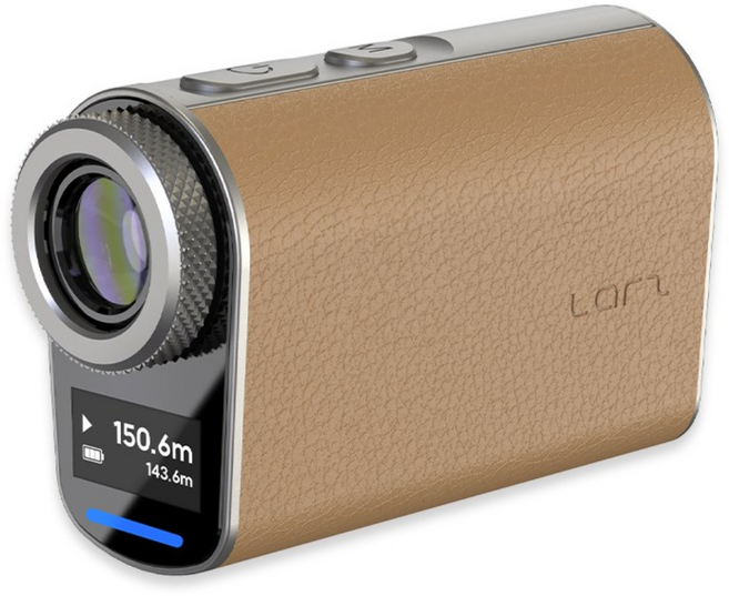 라르츠 포켓캐디 골프 거리측정기 초경량 초소형 외부 OLED디스플레이, 카푸치노