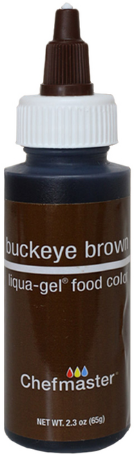셰프마스터 리쿠아젤 식용색소 버크아이브라운, 65g, 1개