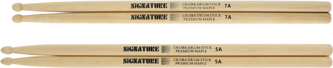 크로바 프리미엄 메이플우드 드럼스틱5A/7A(무료각인), 1개
