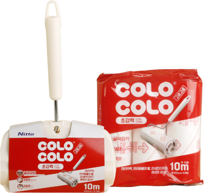 고로고로 테이프크리너 초강력 본체 + 리필 3p, 1세트