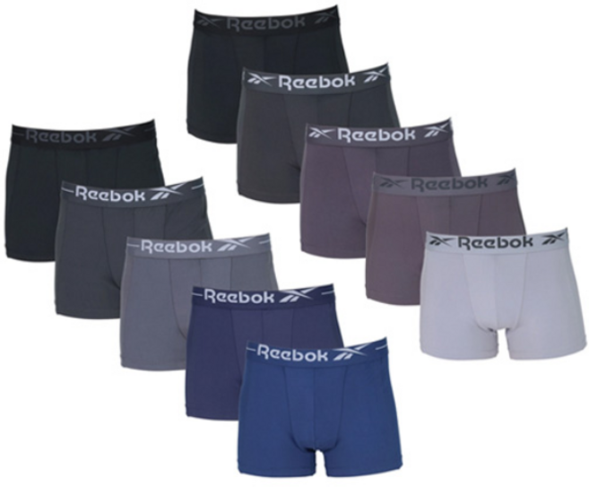 리복 남성 드로즈 브리프 스포츠팬티 5매입 2종택1