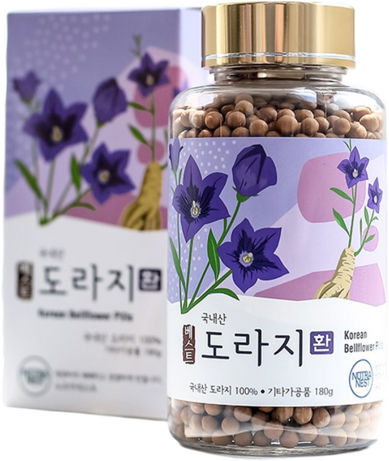 뉴트라네스트 베스트 도라지 환 국산 100%, 1개, 180g