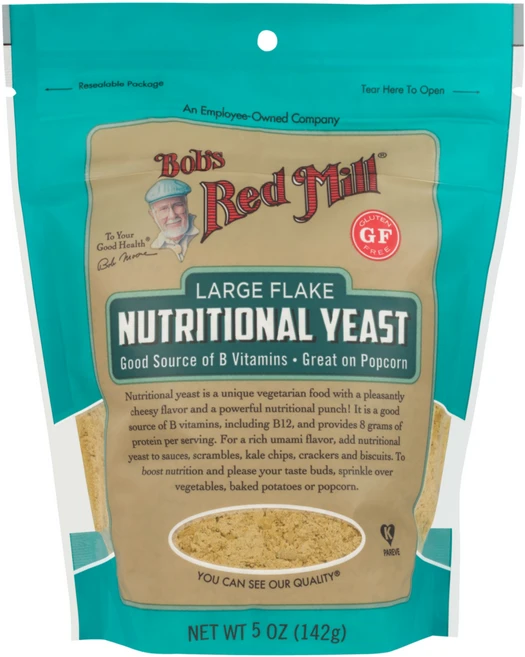 밥스레드밀 라지 플레이크 뉴트리셔널 이스트, 142g, 1개 - 쿠팡