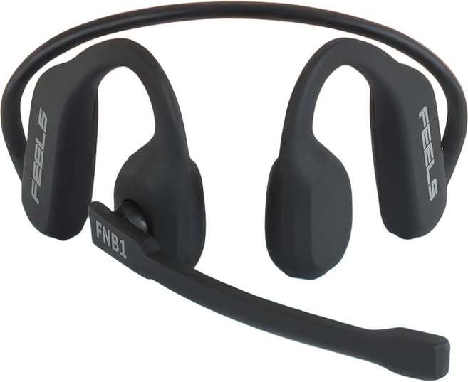 재고당일발 FEELS FNB1 무선블루투스 노이즈캔슬링 붐마이크 골전도 넥밴드 충전케이블 윈드쉴드증 필스전자정품