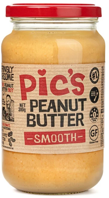 픽스 피넛버터 스무스 무가당 무설탕 땅콩버터, 380g, 1개 - 쿠팡