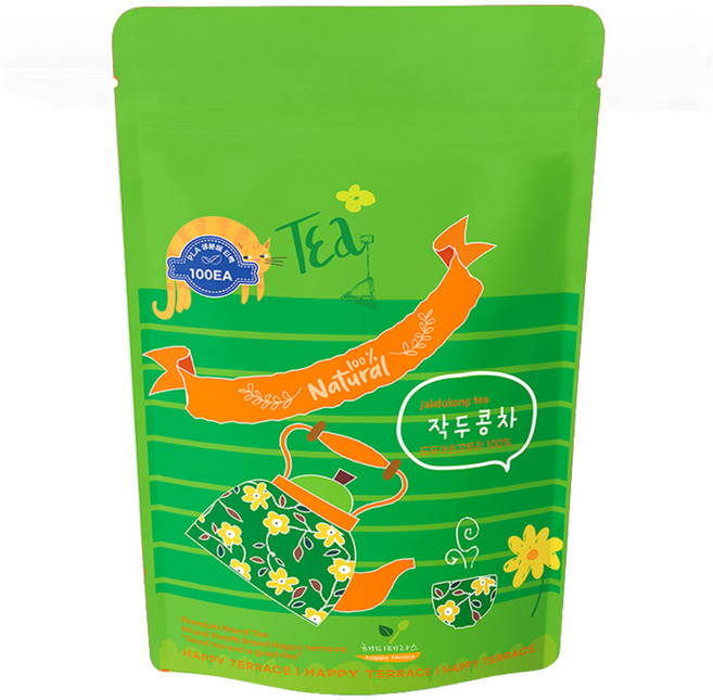 국산 작두콩차 삼각티백, 100개입, 1개
