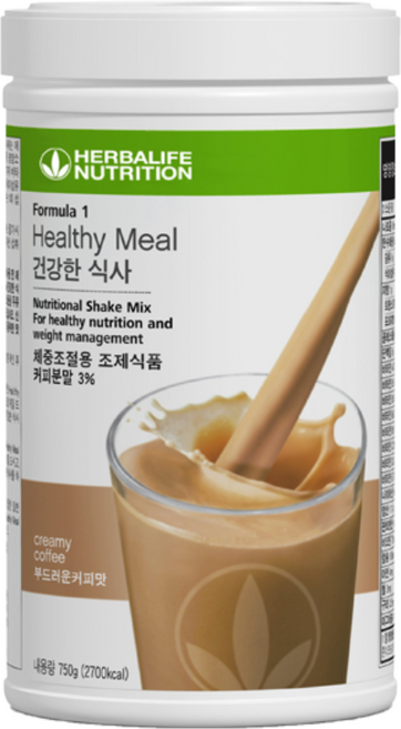허벌라이프 단백질쉐이크 커피맛맛 Formula1 건강한 아침식사 다이어트쉐이크 체중조절쉐이크 국내정품, 750g, 1개