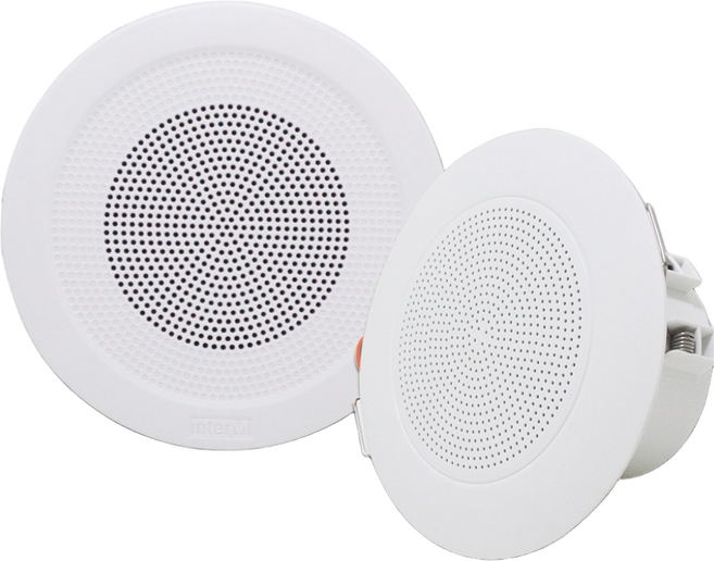 천정형 실링 스피커 매입형 원형 아파트 오피스텔 원룸 매장 학교 호텔 복도 세대 안내방송 천정스피커 천장스피커 실링스피커 매립형 전관방송 방송용, 08.아큐릭스 6인치 천정형 스피커 원형 3W