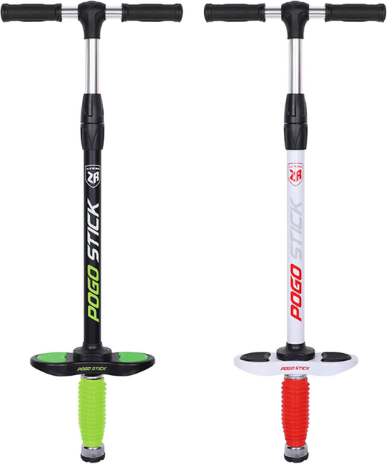 제프 포고스틱 어린이 스카이콩콩 (블랙 화이트), 화이트