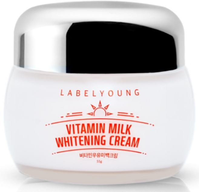 쇼킹비타민우유미백크림 즉각톤업, 55g, 3개