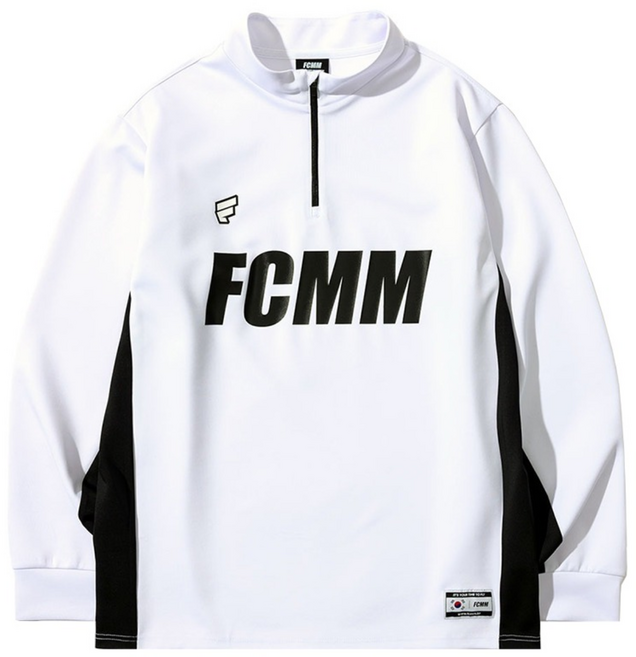 FCMM 프로 빅로고 하프집업 풋살 축구 트레이닝 웨어
