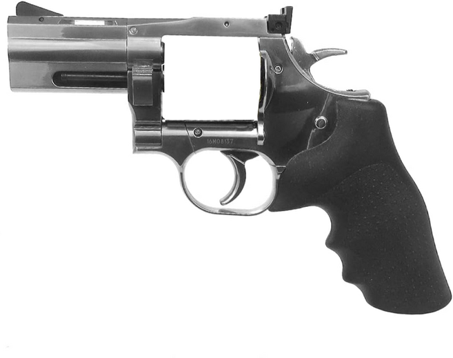 ASG 댄 웨슨 2.5 인치 탄피식 CO2 풀메탈 리볼버 DAN WESSON SV, 1개, 실린더 제외