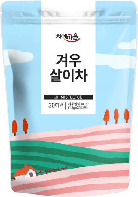 차예마을 국내산 겨우살이차 30티백..tt, 1개, 30개입
