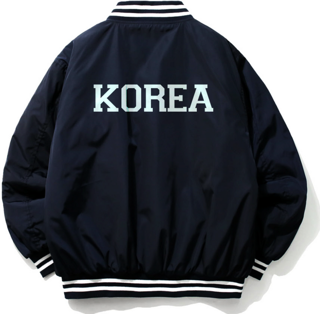 아이런 트렌디한 바시티 자켓