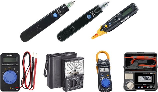 히오키 비접촉 검전기 멀티테스터기 전압측정 절연저항계 후크메타 멀티미터 LED 전류 AC클램프미터, (3) 디지털 포켓 테스터기 3244-60, 1개