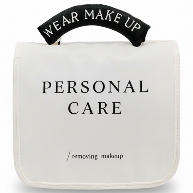 여행용 화장품 보관 가방 휴대용 동반자 선물 습식 및 건식 분리 접이식 화장품 가방 후크 워시 백