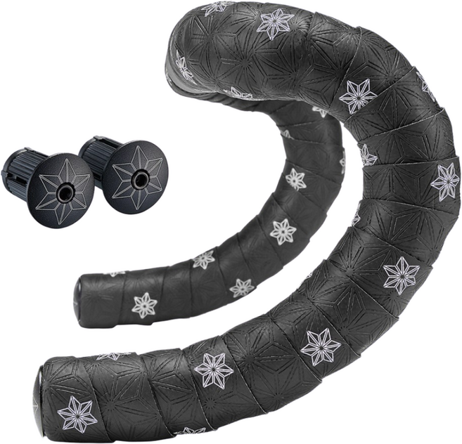 수파카즈 갤럭시 자전거 바테이프, 블랙/화이트 (BT-57), 1개