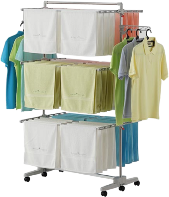 [부모님 선물 / 집들이 선물 추천] 실용적 디자인 쓸수록 편한 빨래건조대 6단 이불봉, 선택1. 6단+이불봉, 1개