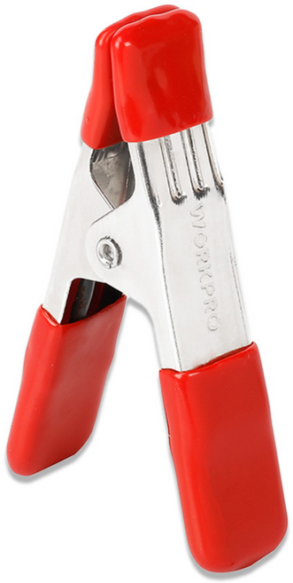 워크프로 25mm 스틸 스프링 클램프 WP232006, 1개